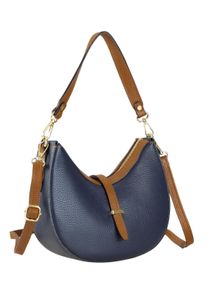 Damen Schultertasche "OceanDrop", Collezione Alessandro, blau, Leder, Taschen, aus Leder, Made in Italy