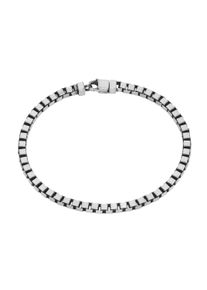 Damen Armband "Venezinanerkette, massiv, geschwärzt, Silber 925", 21cm, Silber 925 (Sterlingsilber), silber, Giorgio Martello MILANO, Silber 925