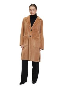 Betty Barclay Damen Fellimitatmantel "Betty Barclay Übergangsmantel mit Animalprint", beige, modisch, Gr. 38, Obermaterial: 100% Polyester., Mäntel
