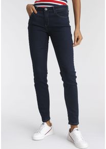 Arizona Damen Skinny-fit-Jeans "Ultra-Stretch", blau, Basic, Gr. 50, clean, Denim/Jeans, Obermaterial: 74% Baumwolle, 24% Polyester, 2% Elasthan,
