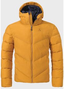 Schöffel SCHÖFFEL Herren Winterjacke "Urban Ins Jacket Style Lodos MNS", gelb, modisch, Gr. 52, Oberstoff : 63% Nylon 37% Baumwolle Futter : 100% Polyester