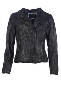 Mustang Damen Lederjacke "Daphne", schwarz, Gr. XS, 100% Leder, Cow / Futter: 100% Baumwolle / Ärmelfutter: 100% Polyester, Jacken