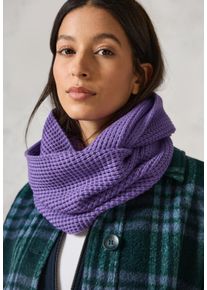 Cecil Damen Loop, lila, casual, unifarben, Stoff, 55% Viskose, 27% Polyester, 18% Polyamid, Modetücher, aus softem Materialmix