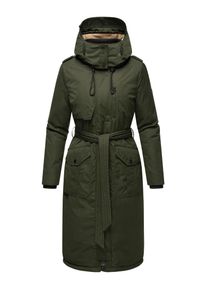Navahoo Damen Wintermantel "Hokulanii", grün, casual, Gr. M, Obermaterial: 100% Polyester, Futter: 100% Polyester, Wattierung: 100% Polyester,