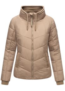 Navahoo Damen Steppjacke "Liebesfee 14", grau, modisch, Gr. M, Obermaterial: 100% Polyester (recycelt), Futter: 100% Polyester (recycelt),