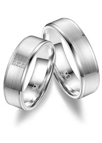 MARRYA Damen Trauring "Silber Ringe Trauringe Eheringe Partnerringe", 66, Silber 925 (Sterlingsilber), silber, Silber 925 (Sterlingsilber),