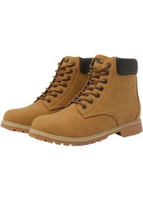 Fila Damen Schnürboots "MAVERICK mid wmn", Gr. 37, gelb, Synthetik, sportlich, Schuhe, Winterstiefel, Schnürstiefel, Winterschuhe