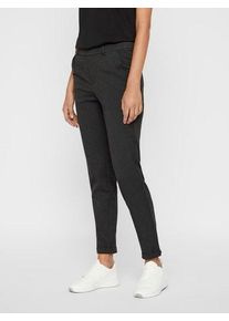 Véro Moda VERO MODA Damen Anzughose "VMMAYA", grau, feminin, Gr. M, meliert, Web, Obermaterial: 62% Polyester, 33% Viskose, 5% Elasthan, Hosen, hinten mit