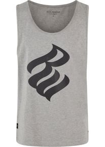 Rocawear Damen Tanktop "Rocawear Herren Rocawear Basic Tank Top", grau, Gr. S, 100% Baumwolle, Tops