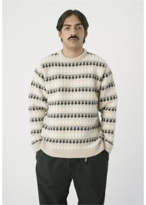 Cleptomanicx Herren Strickpullover "Trio", beige, casual, Gr. L, unifarben, 20% Polyamid, Pullover, im lockeren Schnitt