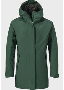 Schöffel SCHÖFFEL Damen Parka "Hiking Parka Style Froda WMS", grün, sportlich, Gr. 34, Oberstoff : 100% Polyester (Membran: Polyester) Futter : 100%
