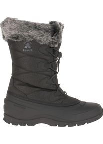 Kamik Damen Snowboots "MOMENTUM3", Gr. 38, schwarz, Synthetik, Textil, sportlich, Schuhe, Winterboots, Winterstiefel, Winterschuhe, wasserdicht und