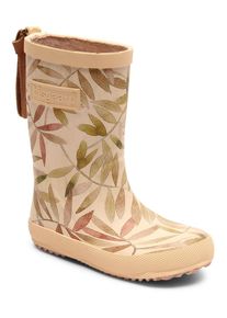 bisgaard Kinder Gummistiefel "fashion", Gr. 35, beige, Naturkautschuk, gemustert, klassisch, Schuhe, Regenstiefel, Matsch-Schuh in normaler Weite