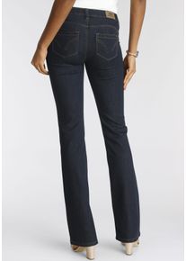 Arizona Damen Bootcut-Jeans "Shaping", blau, Basic, Gr. 44, Denim/Jeans, Obermaterial: 79% Baumwolle, 19% Polyester, 2% Elasthan, Jeans, bootcut,