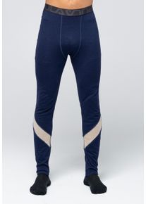 BULA Herren Stoffhose, blau, casual, Gr. M, mehrfarbig, 50% Wolle, 50% Viskose, Hosen, mit bequemem Dehnbund