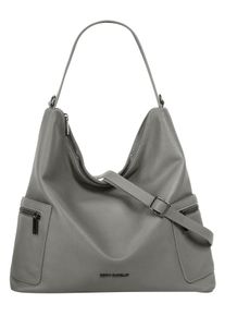 Betty Barclay Damen Umhängetasche, grau, Kunstfaser, unifarben, leicht glänzend, Taschen