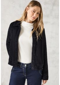 Cecil Damen Cardigan, grau, casual, Gr. XXL, unifarben, Stoff, 65% Polyamid, 23% Polyester, 12% Viskose, Strickjacken, aus softem Materialmix