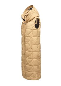 Navahoo Damen Steppweste "Brezelchen", beige, modisch, Gr. S, Oberstoff: 100% Polyester; Futter: 100% Polyester; Wattierung: 100% Polyester, Westen,