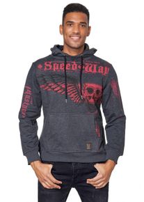 Rusty Neal Herren Kapuzensweatshirt "Rusty Neal Sweater", bunt, Gr. S, bedruckt, 70% Baumwolle, 30% Polyester, Sweatshirts, mit trendigen Prints