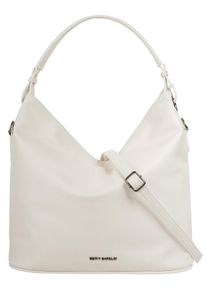 Betty Barclay Damen Umhängetasche, weiß, Kunstfaser, unifarben, leicht glänzend, Taschen