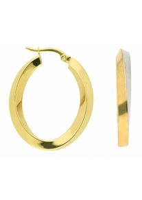 Adelia´s ADELIA ́S Damen Paar Creolen "Damen Goldschmuck 1 Paar 333 Gold Ohrringe / Creolen", Damen, Gold, gold, Gold, Ohrringe, 333 Gold Goldschmuck für Damen