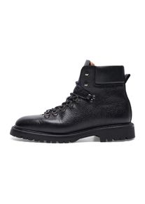 Henry Stevens Damen Schnürstiefelette "Bonnie HB3", Gr. 39, schwarz, Leder, klassisch, Schuhe