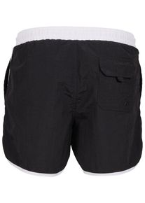 DEF Herren Badeshorts "DEF Herren Basic Uni Boardshorts", schwarz, Gr. S, 100% Polyamid, Badehosen