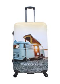 Volkswagen Koffer "Bus", bunt, Koffer, mit integriertem TSA-Zahlenschloss
