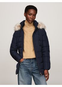 Tommy Hilfiger Damen Steppjacke, blau, modisch, Gr. XXL, Obermaterial: 100% Polyester. Futter: 100% Polyester. Wattierung: 70% Daunen, 30% Federn,