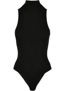 Urban Classics Damen Body "Urban Classics Damen Ladies Sleeveless Turtleneck Body", schwarz, Gr. M, 95% Baumwolle, 5% Elasthan, Bodies
