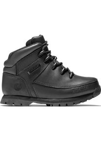 Timberland Damen Schnürboots "Euro Sprint", Gr. 37, schwarz, Leder, sportlich, Schuhe, Winterstiefel, Schnürstiefel, Winterschuhe