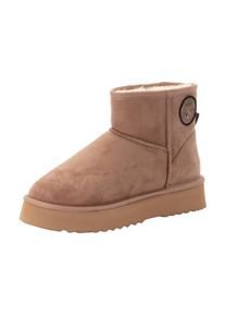 O`Neill O'NEILL Damen Schlupfboots "BESIANA PLATFORM WOMEN MID", Gr. 41, grau, Synthetik, sportlich, Schuhe, Winterboots, Snowboots, Winterschuhe