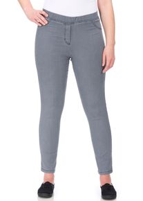 KjBRAND Damen Jeansjeggings "JENNY", grau, casual, Gr. 48, unifarben, Denim/Jeans, Obermaterial: 78% Baumwolle, 18% Polyester, 4% Elasthan, Jeans,