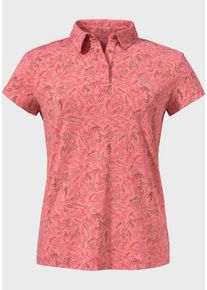 Schöffel SCHÖFFEL Damen Poloshirt "Polo Shirt Sternplatte L", rosa, sportlich, Gr. 38, Oberstoff : 90% Nylon 10% Elasthan, Shirts