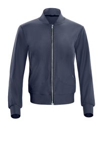 WINSHAPE Damen Bomberjacke "Functional Comfort Bomber Jacket J007C", grau, Gr. XL, 85% Polyester, 15% Elasthan, Jacken, Ultra weicher Funktionsstoff
