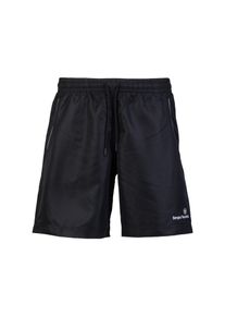 Sergio Tacchini Herren Shorts "ROB 021 Herren", schwarz-weiß, Gr. S, 100% POLYESTER, Hosen, Shorts Herren, kurze Hose, Badeshorts, Strandshorts,