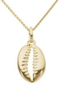 Firetti Damen Ketten-Anhänger "Schmuck Geschenk Gold 333 Halsschmuck Anhänger für Halskette Muschel", Gelbgold 333, 0,80 g, gold, Gelbgold 333,