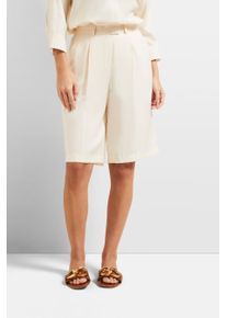 Bugatti Damen Stoffhose, beige, casual, Gr. 34, 87% Viskose, 13% Polyester, Hosen, mit Bügelfalte