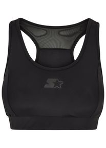 Damen Sport-BH "Starter Black Label Damen Ladies Starter Mesh Bra", STARTER Black Label, Gr. L, schwarz, 80% Polyamid, 20% Elasthan, BHs