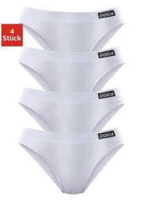 Petite Fleur Damen Jazz-Pants Slips, Gr. 54, weiß, Single Jersey, Obermaterial: 95% Baumwolle, 5% Elasthan, unifarben, Unterhosen, aus elastischer