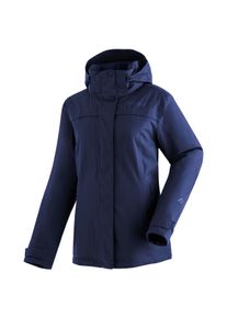 Maier Sports Damen Funktionsjacke "Lisbon", blau, Gr. 46, 100% Polyester, Jacken, Damen Jacke, warm wattierte Winterjacke, wind/wasserdicht, Regular