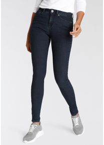 Arizona Damen Skinny-fit-Jeans "Ultra Soft", blau, Basic, Gr. 44, Denim/Jeans, Obermaterial: 61% Baumwolle, 25% Polyester, 11% Viskose, 3% Elasthan,