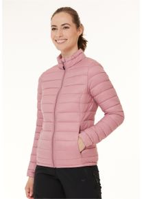 WHISTLER Damen Steppjacke "Tepic W Pro-lite", rosa, sportlich, Gr. 38, unifarben, kariert, 100% Nylon, Jacken, mit Kinnschutz und kuscheliger