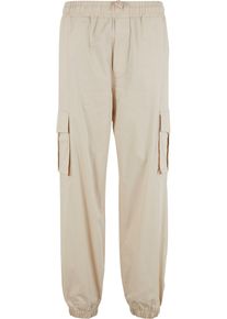 DEF Herren Cargohose "DEF DEF Jumpa Cargopants", beige, Gr. XXL, unifarben, 100% Polyester, Hosen