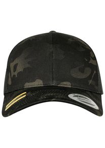 Flexfit Damen Flex Cap "Flexfit Unisex Retro Trucker Multicam", schwarz, casual, 98% Baumwolle, 2% Elasthan, Caps