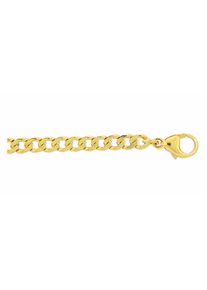 Adelia´s ADELIA ́S Damen Goldarmband "Damen Goldschmuck 333 Gold Flach Panzer Armband 19 cm", 19, Gelbgold 333, gold, Gelbgold 333, Armbänder, 19 cm 333 Gold