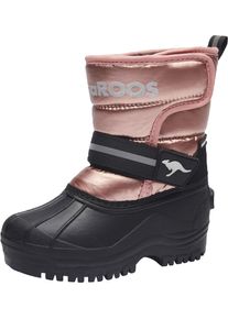 Kangaroos Damen Winterstiefel "K-Shell II Metallic", Gr. 34, rosa, Synthetik, Textil, sportlich, Schuhe, Snowboots, Winterboots, Winterschuhe,