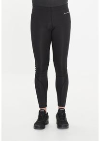 Endurance Herren Lauftights "Malaga", schwarz, sportlich, Gr. XXL, mehrfarbig, 92% Polyester, 8% Elasthan, Hosen, mit reflektierenden Elementen