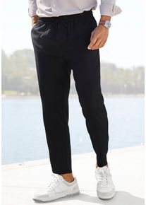 John Devin Herren Jogger Pants "Jogg Pants", schwarz, casual, Gr. S, unifarben, Web, Obermaterial: 64% Polyester, 33% Viskose, 3% Elasthan, Hosen,