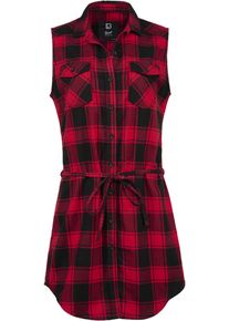 Brandit Damen Shirtkleid "Brandit Damen Ladies Sleeveless Longshirt Gracey", rot, casual, Gr. XXL, 100% Baumwolle, Kleider
